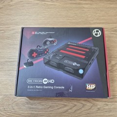 Hyperkin RetroN 3 HD 3-in-1 Retro Gaming Console Space Black for NES, Genesis