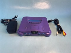 Vintage Nintendo 64 N64 NUS-001 USA Console w/ Power + AV ***READ***