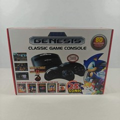 New Sega Genesis Classic Console Gaming System Black FB8280B