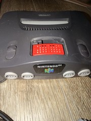 Nintendo 64 Black Console w/ Expansion Pak, 3 Controllers, Cables, LevelHike HD
