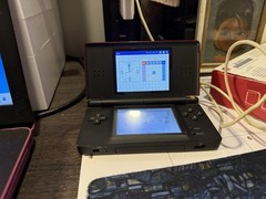 Nintendo DS Lite Crimson/Black Handheld Video Game System