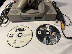 PlayStation 1 PS1 7001 Console Bundle 1 Controller 3 Games OEM Cords | TESTED