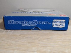 WonderSwan Handheld Console Skeleton Blue SW-001 in Box w Manual Japan Import