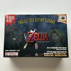 NEW Zelda Ocarina of Time Target Exclusive Action Figures Sealed N64 Nintendo 64