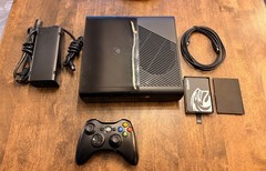 Microsoft XBOX 360 E System BLACK Video Game Console 512 GB SSD Wireless Bundle