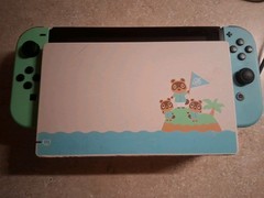 Nintendo Switch Console Animal Crossing Edition | Console + Dock + Power Cord