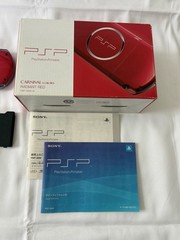 Sony PSP 3000 Rookie Hunters Pack Radiant Red Handheld System