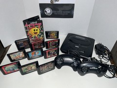 Sega Genesis 2 Console 10 Games Bundle 2 Remotes Mickey Sonic 3D NBA Jam Tested