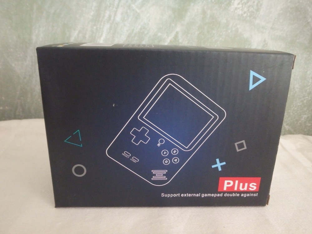 Game Box Plus 400 in 1 Handheld Gamepad – NEW 400 Preloaded Games Color Red