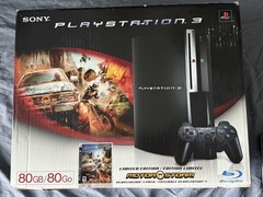 Sony PlayStation 3 80GB Console PS3 Bundle CECHE01 Backwards Compatible w Box