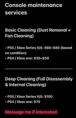 CONSOLE MAINTENANCE SERVICES