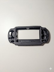 Sony PS Vita Wi-Fi Model PCH-1000 Crystal Black Console Full Set + OLED Screen