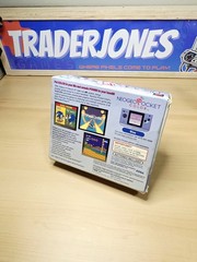 Neo Geo Pocket Color SNK Platinum Blue Handheld Console: Box W Inserts *No Game