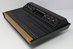 Atari 2600 Light Sixer Console Bundle w/ 5 Games – Jr. Pac-Man & More – Tested!