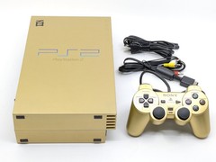 Sony PS2 Hyakushiki Gold Z Gundam SCPH-55000GU Console w/ Controller Tested JP