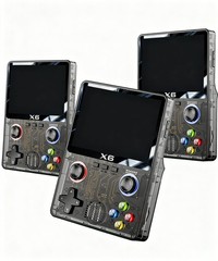3pcs Retro Handheld Video Game Console Linux System LCD IPS Screen 3.5 Inch 32GB