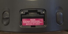 Nintendo 64 NUS-001(USA) Gray/Black NTSC-U/C Console with Controller, Cables
