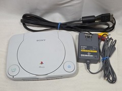 Sony PSOne PS1 Slim SCPH-101 Tested Working With Cables No Controller WEAK LASER