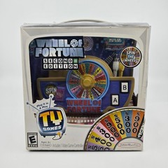 Wheel of Fortune Game 2nd Edition Plug in TV Play 360 Puzzles Vintage NIB Open