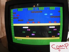 Atari 2600 6er lite Console only AV Modded S-VIDEO Seller Reconditioned