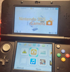 Nintendo new 3DS console only Black and White Used RANK A/B Region free