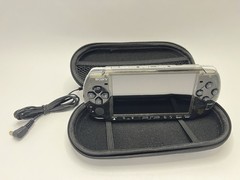 Sony PSP 3000 Console Case And Part Of Charger Tested