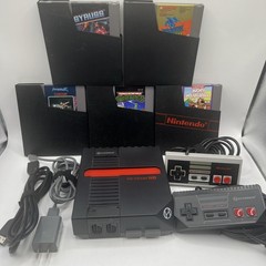 Hyperkin Retron HD Black NES Console + 5 Games + OEM NES Extra Controller TMNT