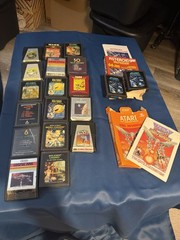 Atari Video Computer System CX-2600R Atari 2600 Console w/ Controllers, Games