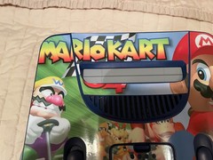 Nintendo 64 Console -Painted Blue/Light Blue/Red SuperMario Kart 3d Decals