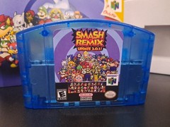 Super Smash Bros Remix V 2.0.1 N64 Cartridge In Box Nintendo 64 Inner Tray CiB