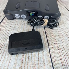 Nintendo 64 Black NUS-001(USA) Console Only-with Memory Pak & Power Cord