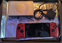 Nintendo Switch OLED with Dock Charger SD Card and Hori Split Pad. Tested Works