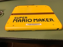 Nintendo 2DS Super Mario Maker System Yellow and Red W/ Charger