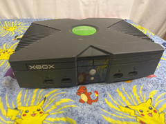 Microsoft Original Xbox 8GB Home Console – Black – Untested For parts or repair