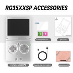 ANBERNIC RG35XXSP Flip Retro Handheld Game Console Linux 64bit WiFi Bluetooth