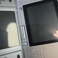 Nintendo DS Original NTR-001 Titanium Silver Handheld System CIB Tested