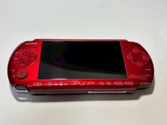 Sony PSP-3000 PSP 3000 Console Radiant Red Working Tested English language