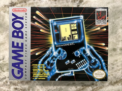 Nintendo Game Boy Launch Edition Box W/Tetris Game-Stereo Earphones-Video Link +