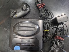 Sega Genesis Model 2 – Controller, OEM Power, RF included, Tested for one hour!