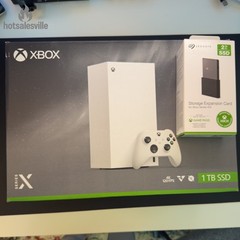 Microsoft Xbox Series X 1TB Video Game Console + Seagate 2TB Storage – Pre Owned