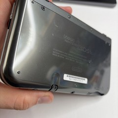 New Nintendo 3DS XL Gray Black Console W Charger Stylus Bottom IPS US Version