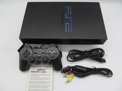 Sony Playstation 2 Console PS2 FAT with BRAND NEW wireless controller