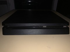 Sony PlayStation 4 Slim Black Home Console HDMI USB-A Ethernet AUX Connectivity