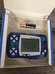 WonderSwan Handheld Console Skeleton Blue CIB Complete