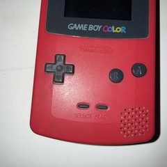 Nintendo Game Boy Color Console GBC CGB-001 – Berry Red – 100% OEM- Tested Works