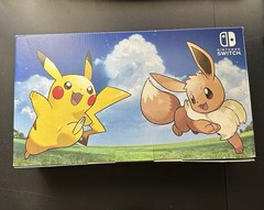 Let’s Go Eevee Pikachu Pokémon Nintendo Switch Console System In Box Tested
