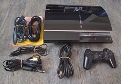 Playstation 3 80GB CECHE01 Metal Gear Backwards Compatible Console Bundle Clean