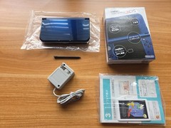 New Nintendo 3DS XL LL Metallic Blue Japan Region Lock IPS Top Bottom TN