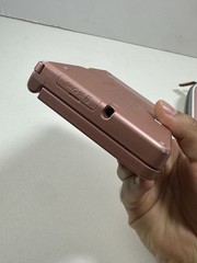 Nintendo DSI XL Metallic Rose Pink Handheld Console UTL-001 & Charger