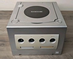 Nintendo GameCube Platinum Silver DOL-001 USA | Console Only Tested Works
